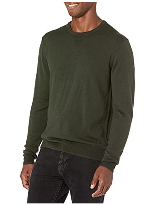 Goodthreads Men's Lightweight Merino Wool Crewneck Sweater