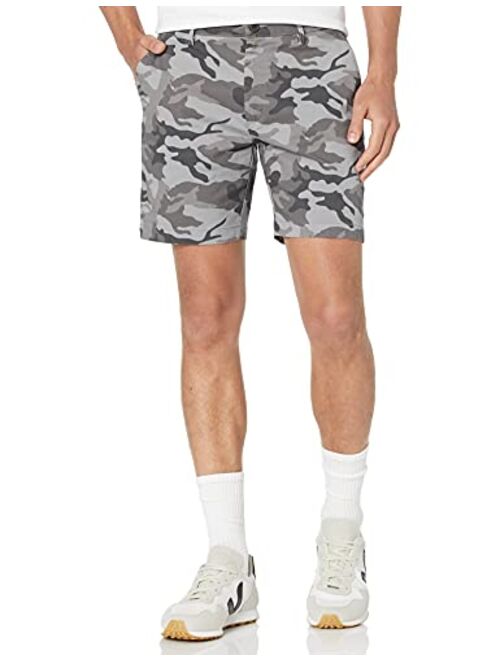 Goodthreads Men's 7" Inseam Flat-Front Stretch Chino Short