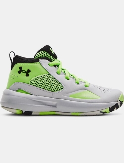 Pre-School UA Lockdown 5 Basketball Shoes