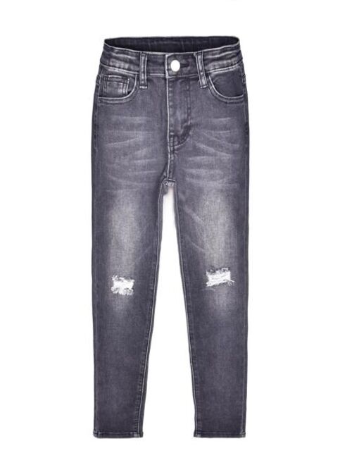 Shein Boys Ripped Straight Leg Jeans