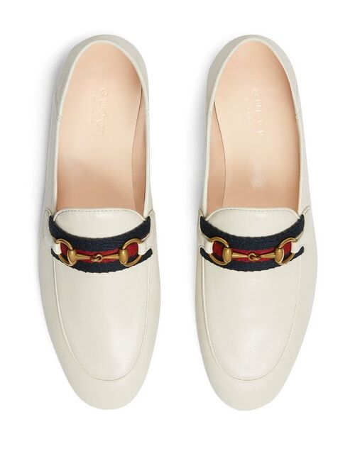 Gucci Web detail loafers