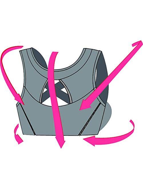 ALIGNMED Posture Sports Bra | Increases Upper Body Strength