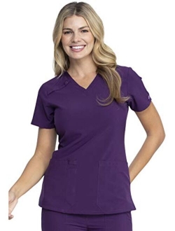 EDS Essentials Women Scrubs Top V-Neck DK615