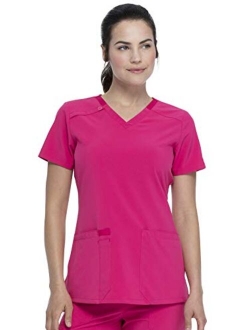 EDS Essentials Women Scrubs Top V-Neck DK615