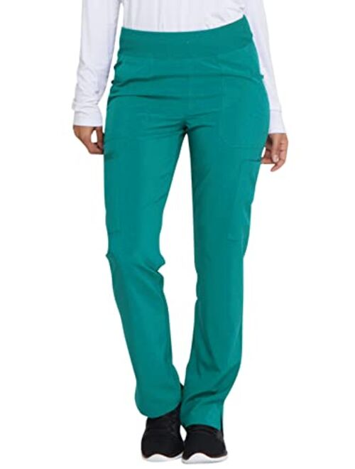 Dickies EDS Essentials Women Scrubs Pant Natural Rise Tapered Leg Pull-On DK005