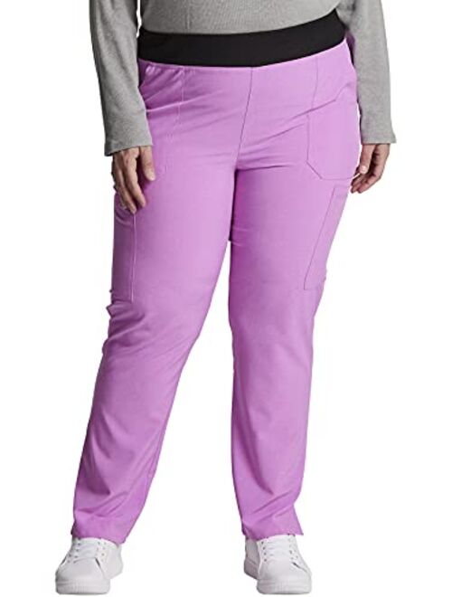 Dickies EDS Essentials Women Scrubs Pant Natural Rise Tapered Leg Pull-On DK005