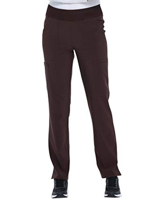 Dickies EDS Essentials Women Scrubs Pant Natural Rise Tapered Leg Pull-On DK005