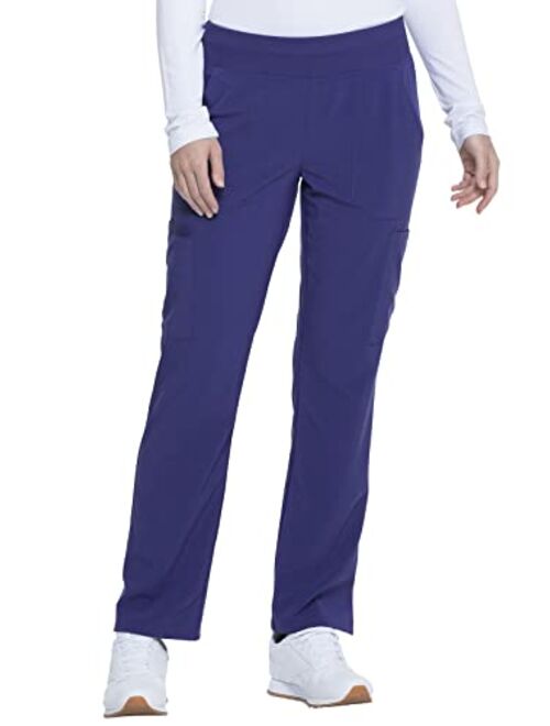 Dickies EDS Essentials Women Scrubs Pant Natural Rise Tapered Leg Pull-On DK005