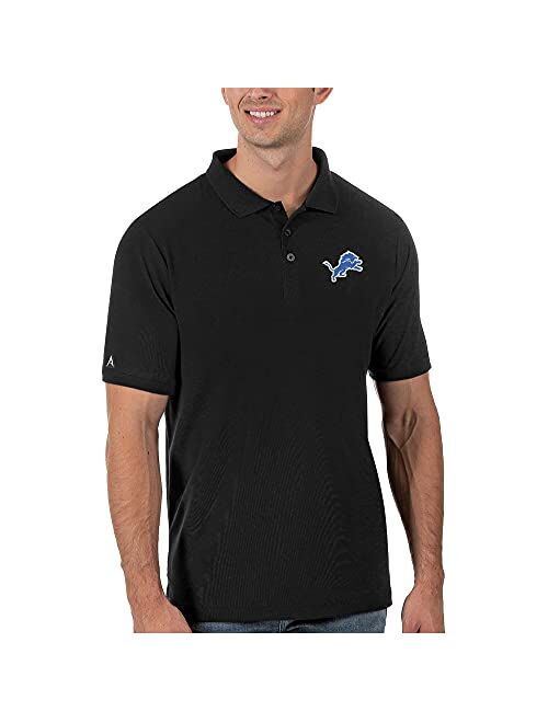 Antigua Men's Orange Miami Dolphins Legacy Pique Polo