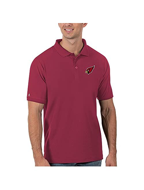 Antigua Men's Orange Miami Dolphins Legacy Pique Polo