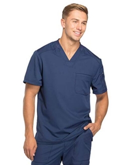 Dynamix Men Scrubs Top Tuckable V-Neck DK610