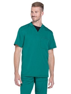 Dynamix Men Scrubs Top Tuckable V-Neck DK610