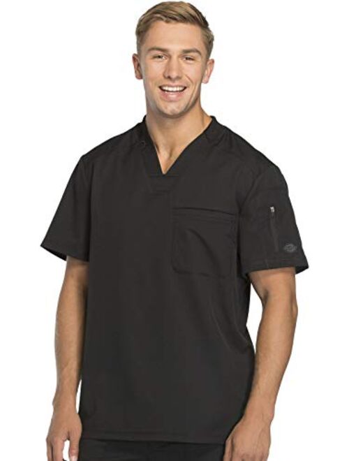 Dickies Dynamix Men Scrubs Top Tuckable V-Neck DK610