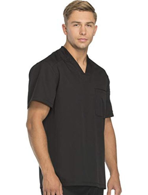 Dickies Dynamix Men Scrubs Top Tuckable V-Neck DK610