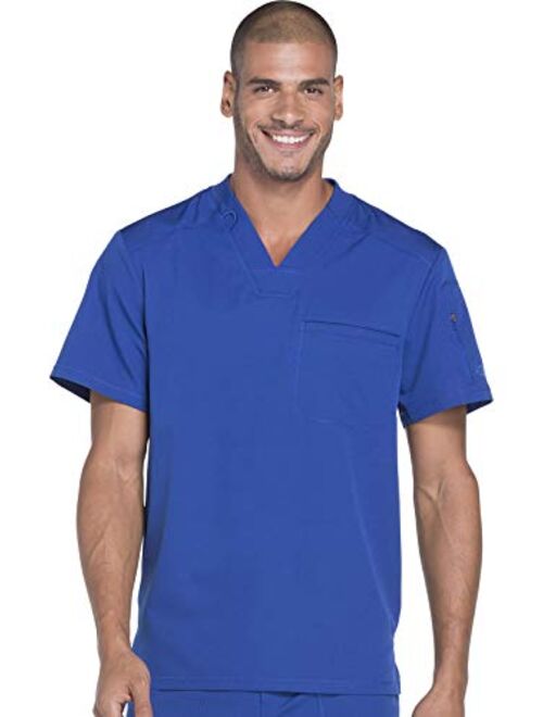 Dickies Dynamix Men Scrubs Top Tuckable V-Neck DK610