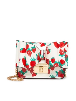 Women's Bow Flap Crossbody Bag