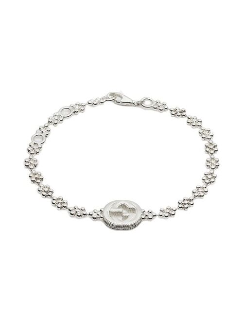 Gucci Interlocking G bracelet in silver