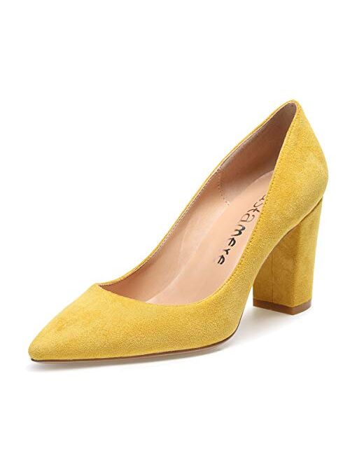 Castamere Womens High Heel Pointed Toe Slip-on Pumps 8CM