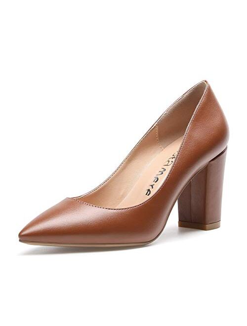 Castamere Womens High Heel Pointed Toe Slip-on Pumps 8CM