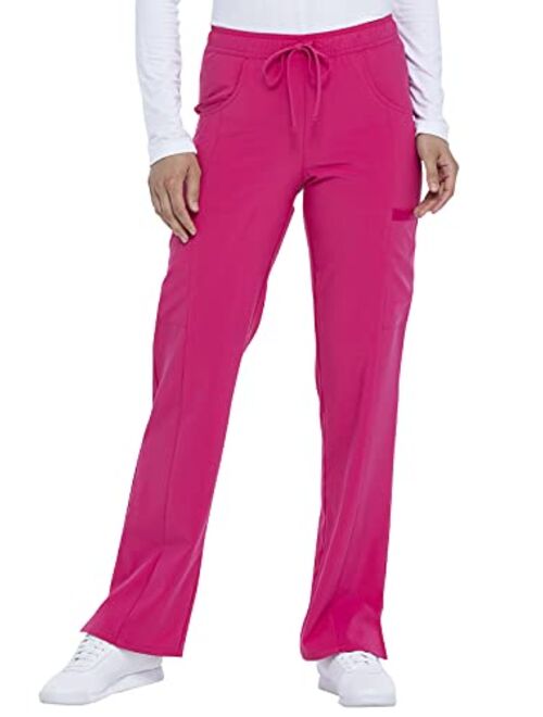 Dickies EDS Essentials Women Scrubs Pant Mid Rise Straight Leg Drawstring DK010