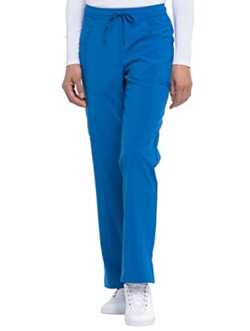 Dickies EDS Essentials Women Scrubs Pant Mid Rise Straight Leg Drawstring DK010