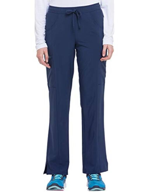 Dickies EDS Essentials Women Scrubs Pant Mid Rise Straight Leg Drawstring DK010