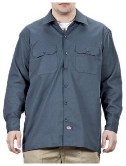 Men's Big-Tall Long-Sleeve Work Shirt