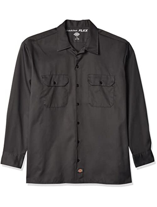 Dickies Men's Big-Tall Long-Sleeve Work Shirt