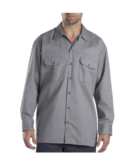 Dickies Men's Big-Tall Long-Sleeve Work Shirt