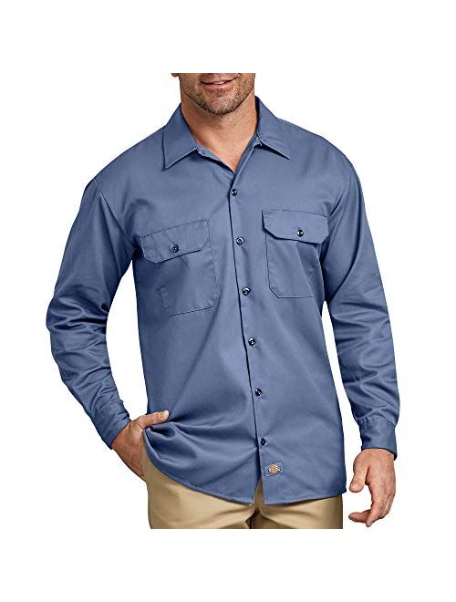 Dickies Men's Big-Tall Long-Sleeve Work Shirt