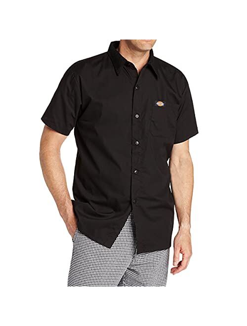 Dickies Men's Plus Size Pearl Button Cook Shirt