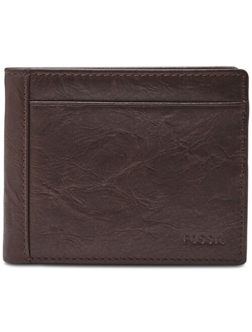 Fossil Men's Leather Neel Bifold Wallet