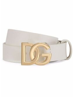 Kids logo buckle belt