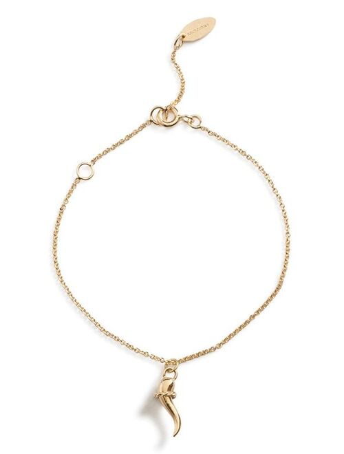 Dolce & Gabbana curved pendant necklace