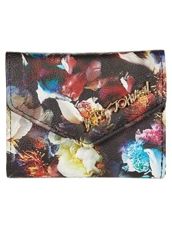 Lana Wallet Black Floral One Size