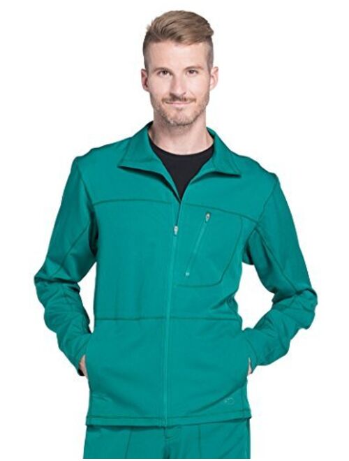 Dickies Dynamix Men Warm Up Scrubs Jacket Zip Front DK310