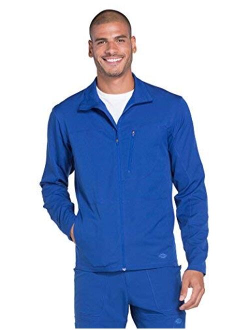 Dickies Dynamix Men Warm Up Scrubs Jacket Zip Front DK310