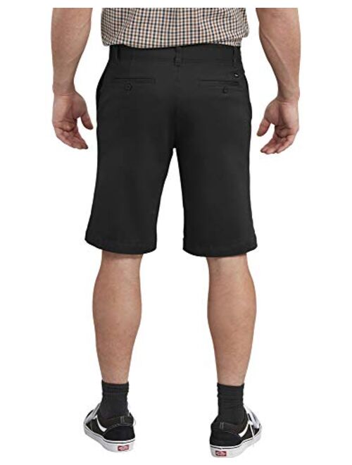 Dickies Men's 11 Inch Active Waist Washed Chino Short