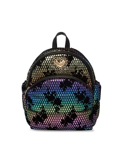 Women's Nylon Quilted Mini Backpack