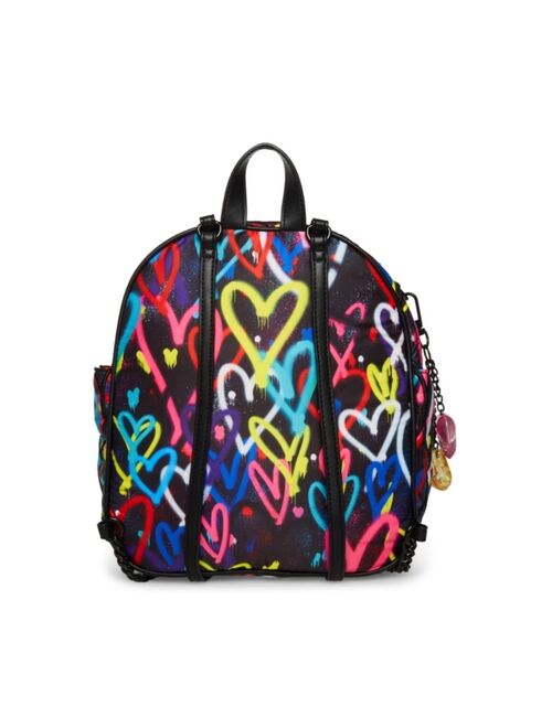 Betsey Johnson Women's Nylon Quilted Mini Backpack