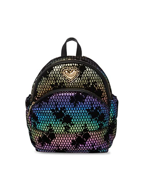 Betsey Johnson Women's Nylon Quilted Mini Backpack