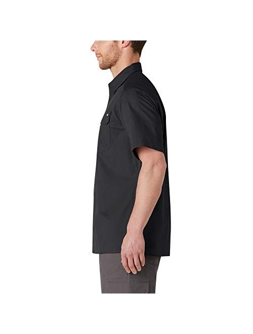 Dickies Men's Short Sleeve Ripstop Work Shirt