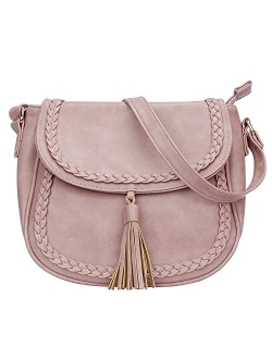 KKXIU Crossbody Bags for Women Hollow Purses with Adjustable Strap