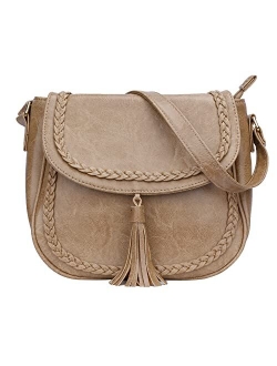 KKXIU Crossbody Bags for Women Hollow Purses with Adjustable Strap