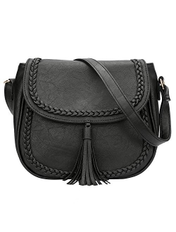 KKXIU Crossbody Bags for Women Hollow Purses with Adjustable Strap