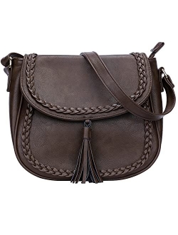 KKXIU Crossbody Bags for Women Hollow Purses with Adjustable Strap