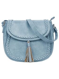 KKXIU Crossbody Bags for Women Hollow Purses with Adjustable Strap