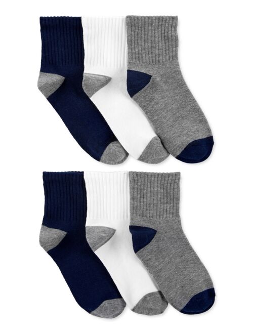 Carter's Little & Big Boys 6-Pk. Crew Socks