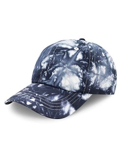 The Hat Depot Kids Washed Low Profile Cotton and Denim Plain Baseball Cap