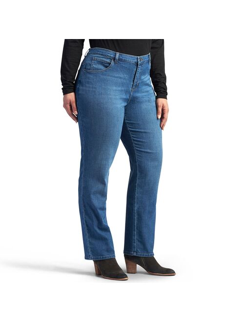 Plus Size Lee® Relaxed Fit Straight-Leg Jeans